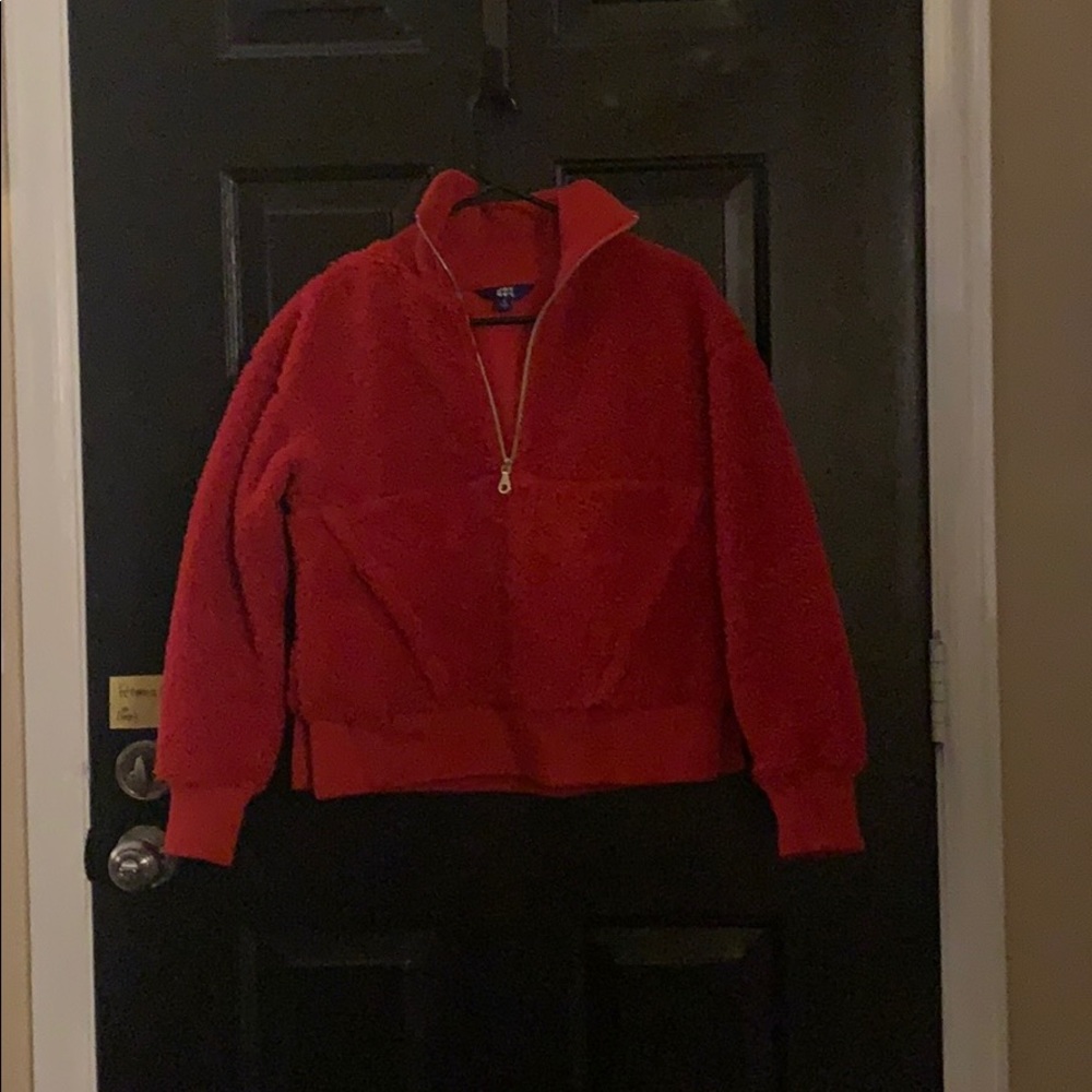 Joy Lab furry pullover